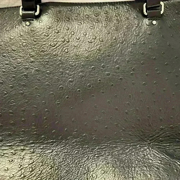 Kate Spade Cowhide Deep Bluish Black Large Handbag - Picture 14 of 16